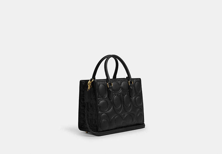Maggie Small Tote Bag In Signature Leather