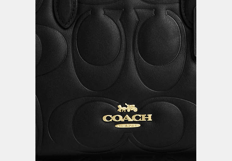 Maggie Small Tote Bag In Signature Leather