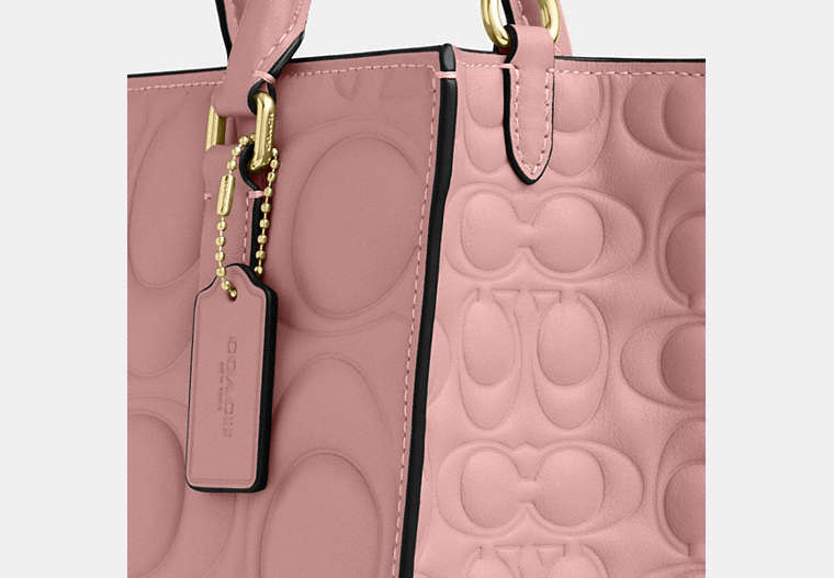 Maggie Small Tote Bag In Signature Leather