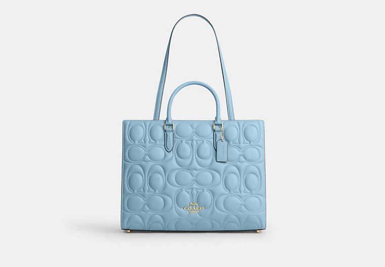 Maggie Tote Bag In Signature Leather