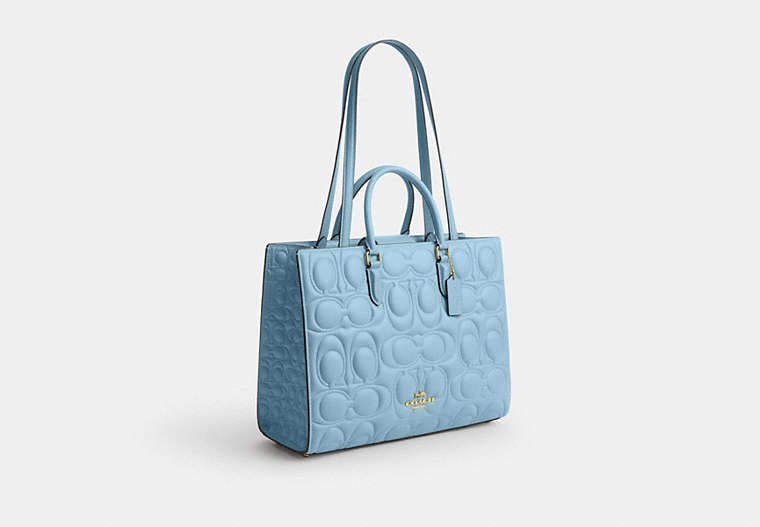 Maggie Tote Bag In Signature Leather