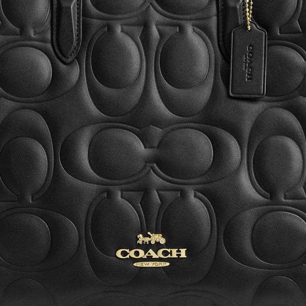 Maggie Tote Bag In Signature Leather