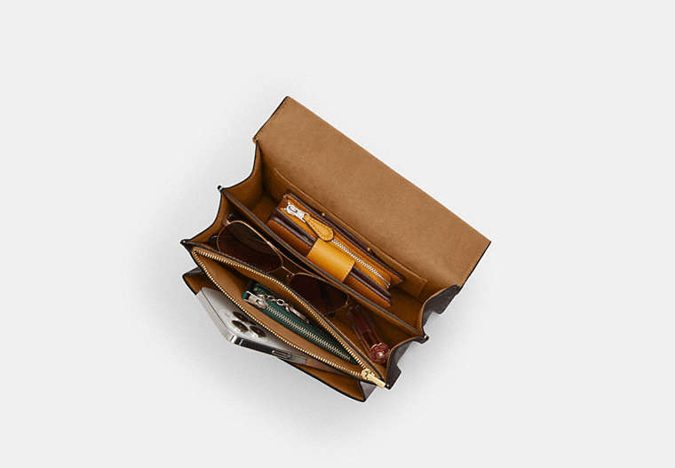 Klare Crossbody Bag In Blocked Signature Canvas