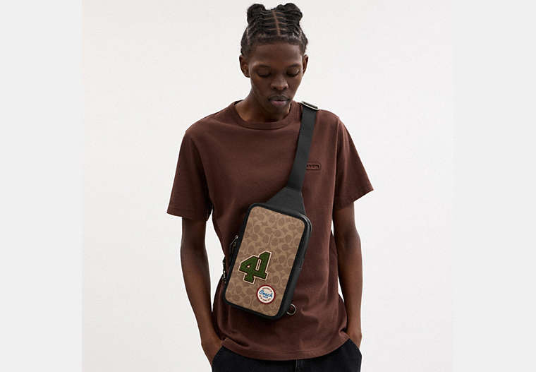 Sullivan Pack In Signature Canvas With Patches