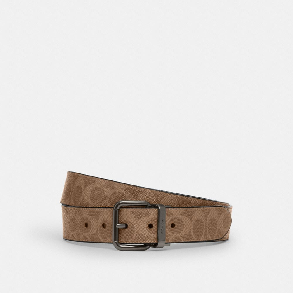 Roller Buckle Cut-To-Size Reversible Belt, 38 Mm