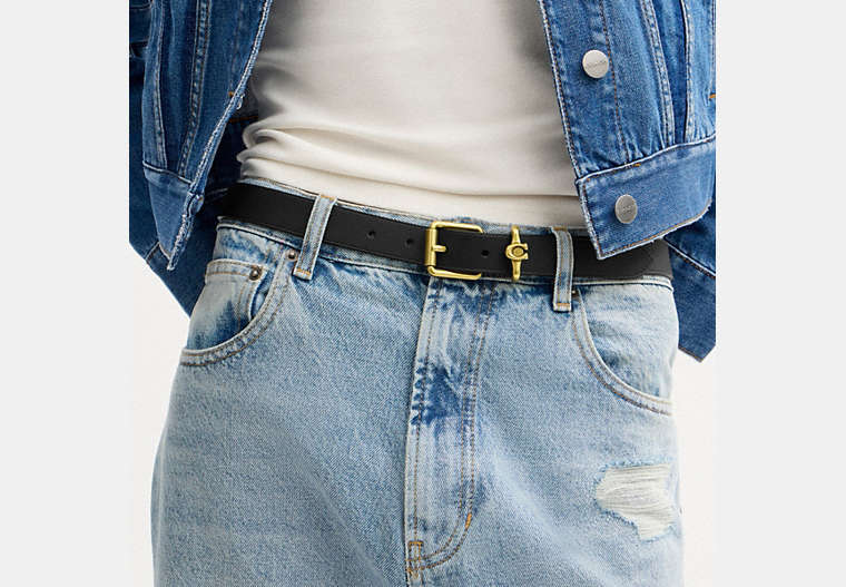 Roller Buckle Belt, 25 Mm