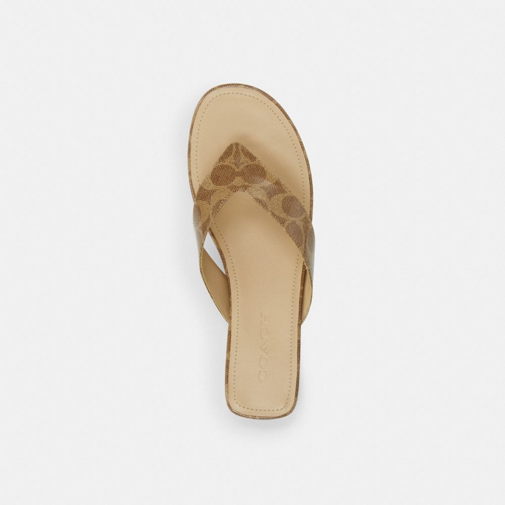 Bridgette Sandal In Signature Canvas