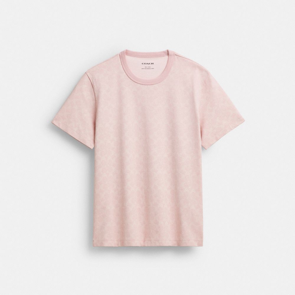 All Over Signature T-Shirt In Organic Cotton