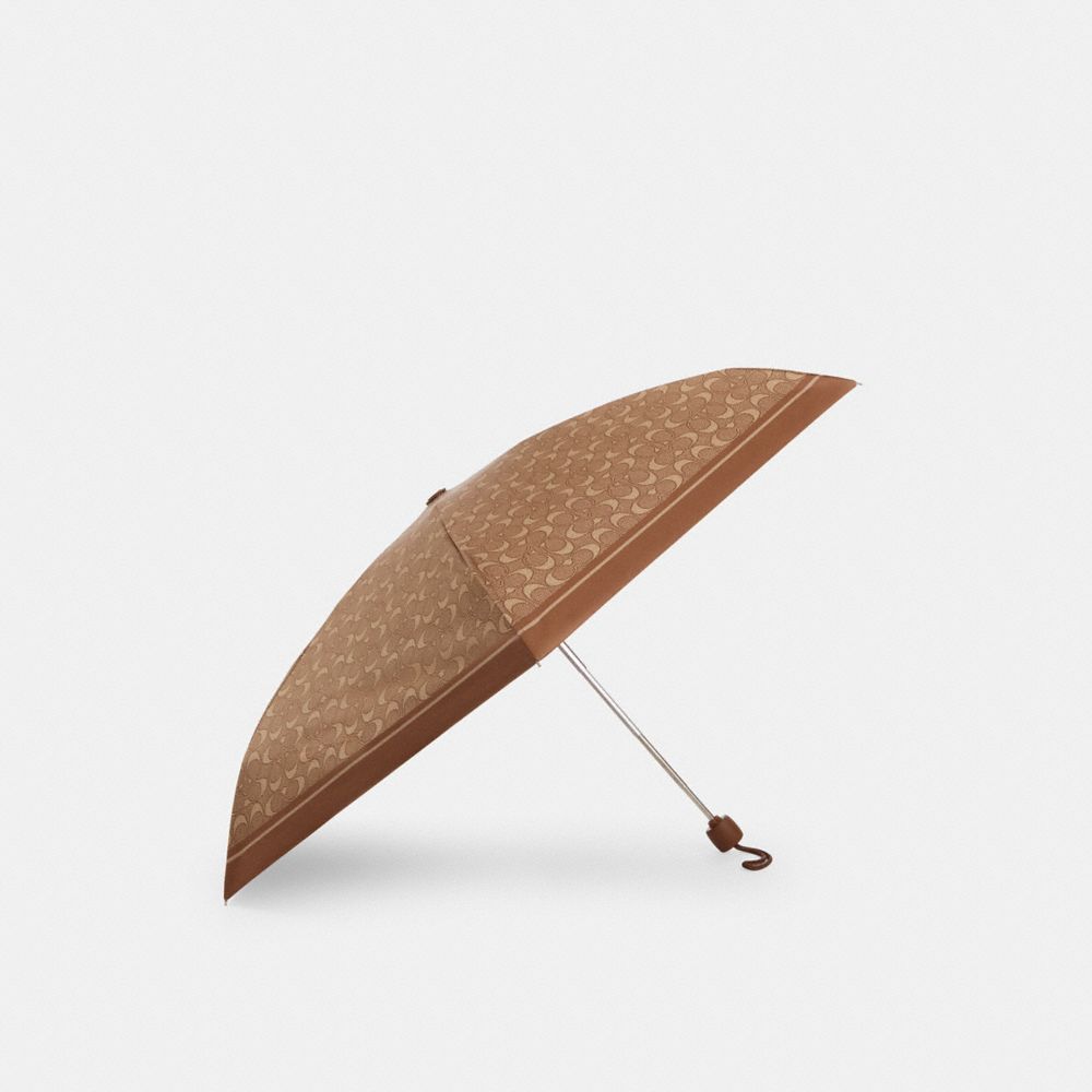 Uv Protection Mini Umbrella In Signature Print