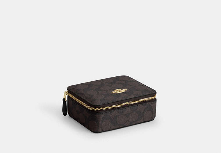 Large Jewelry Box In Signature Canvas