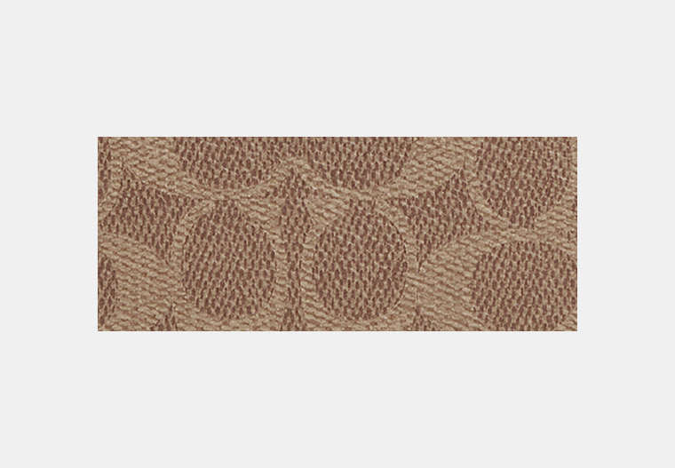 Large Corner Zip Wristlet In Signature Canvas