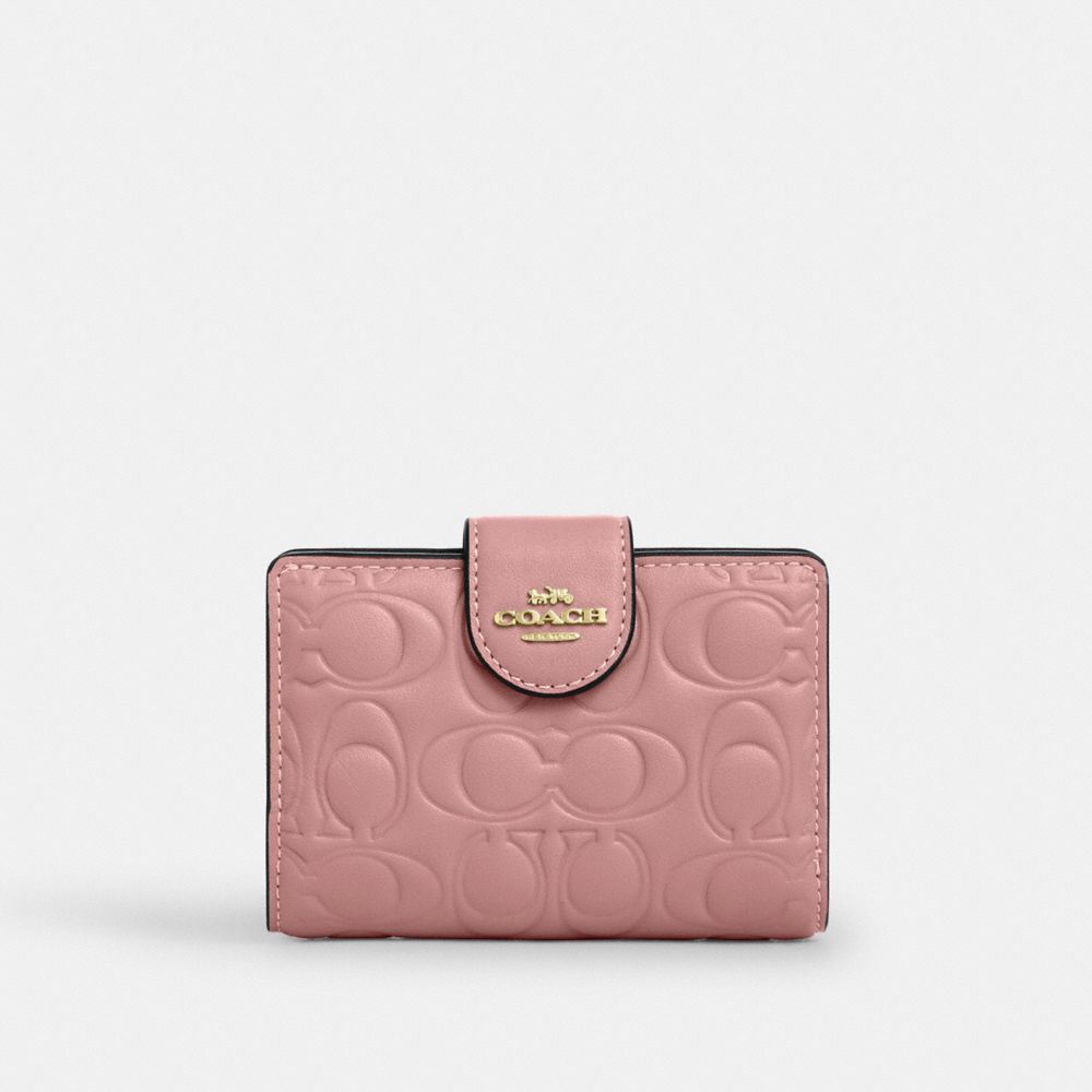 Medium Corner Zip Wallet In Loved Leather