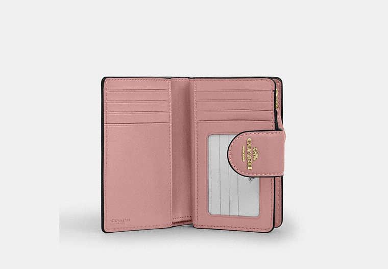 Medium Corner Zip Wallet In Signature Leather