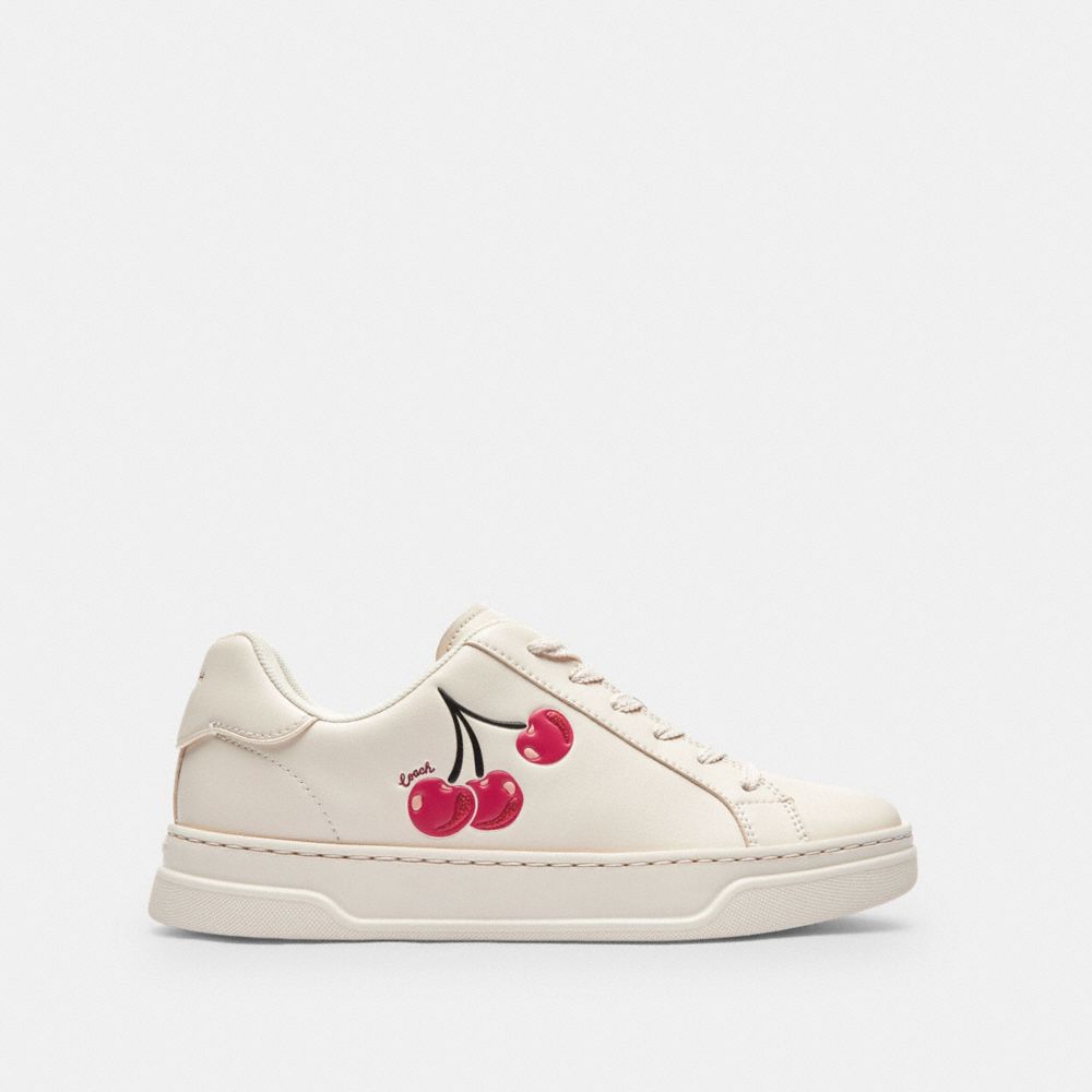 High Line Sneaker With Cherry Print