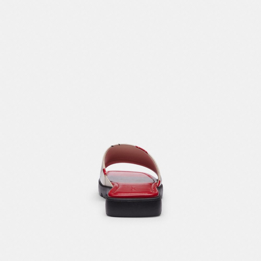 Florence Sandal With Cherry Print