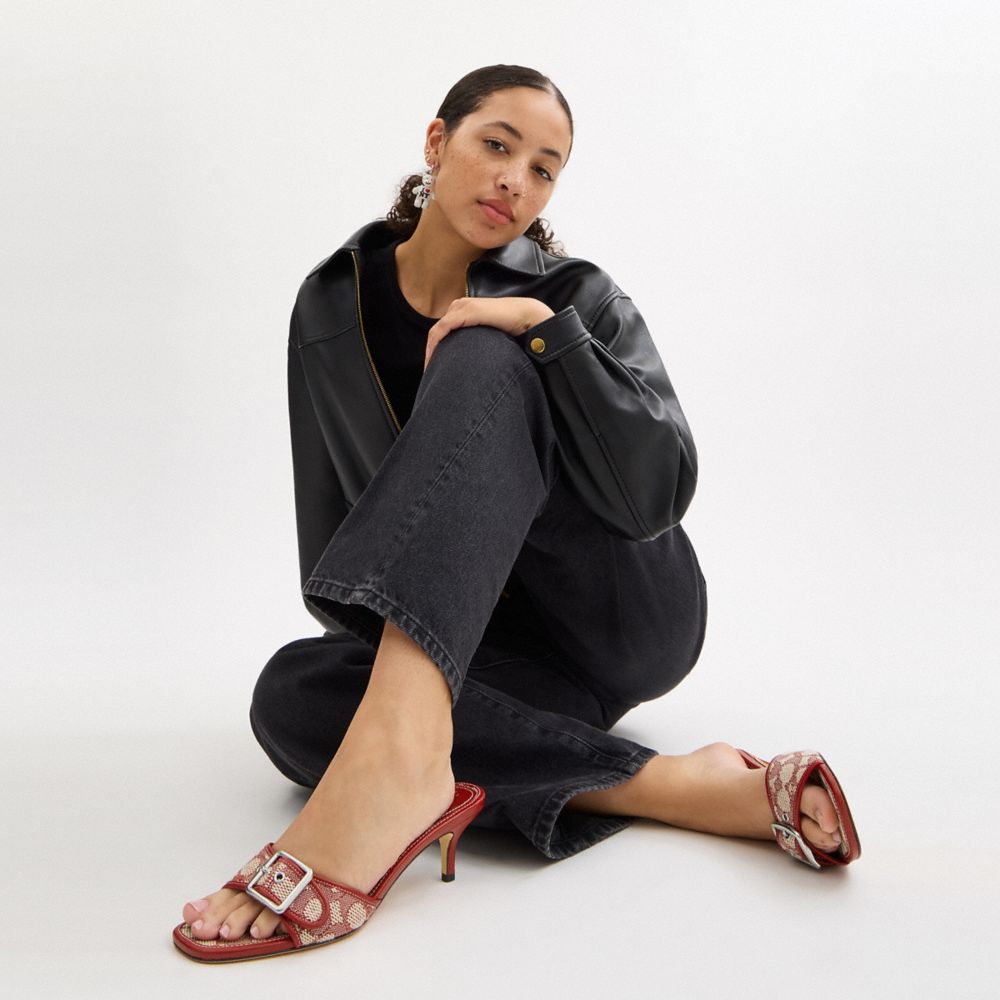 Margot Sandal In Signature Textile Jacquard