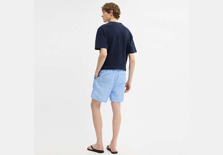 Signature Swim Trunks In Recycled Polyester