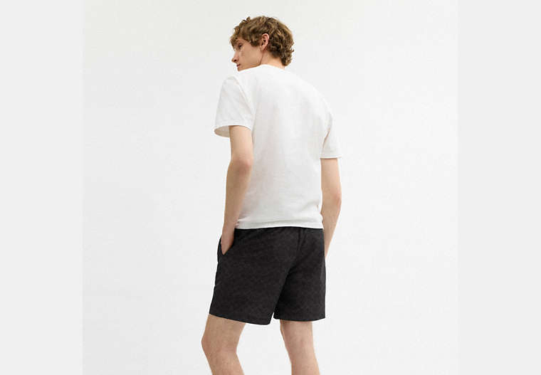 Signature Swim Trunks In Recycled Polyester