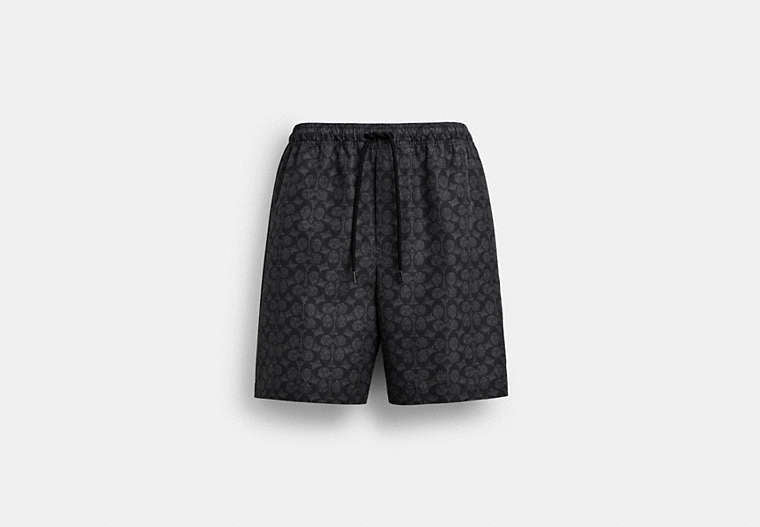 Signature Swim Trunks In Recycled Polyester
