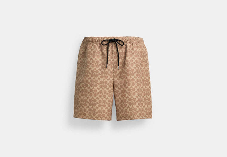 Signature Swim Trunks In Recycled Polyester