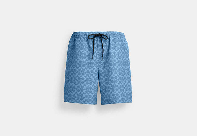 Signature Swim Trunks In Recycled Polyester