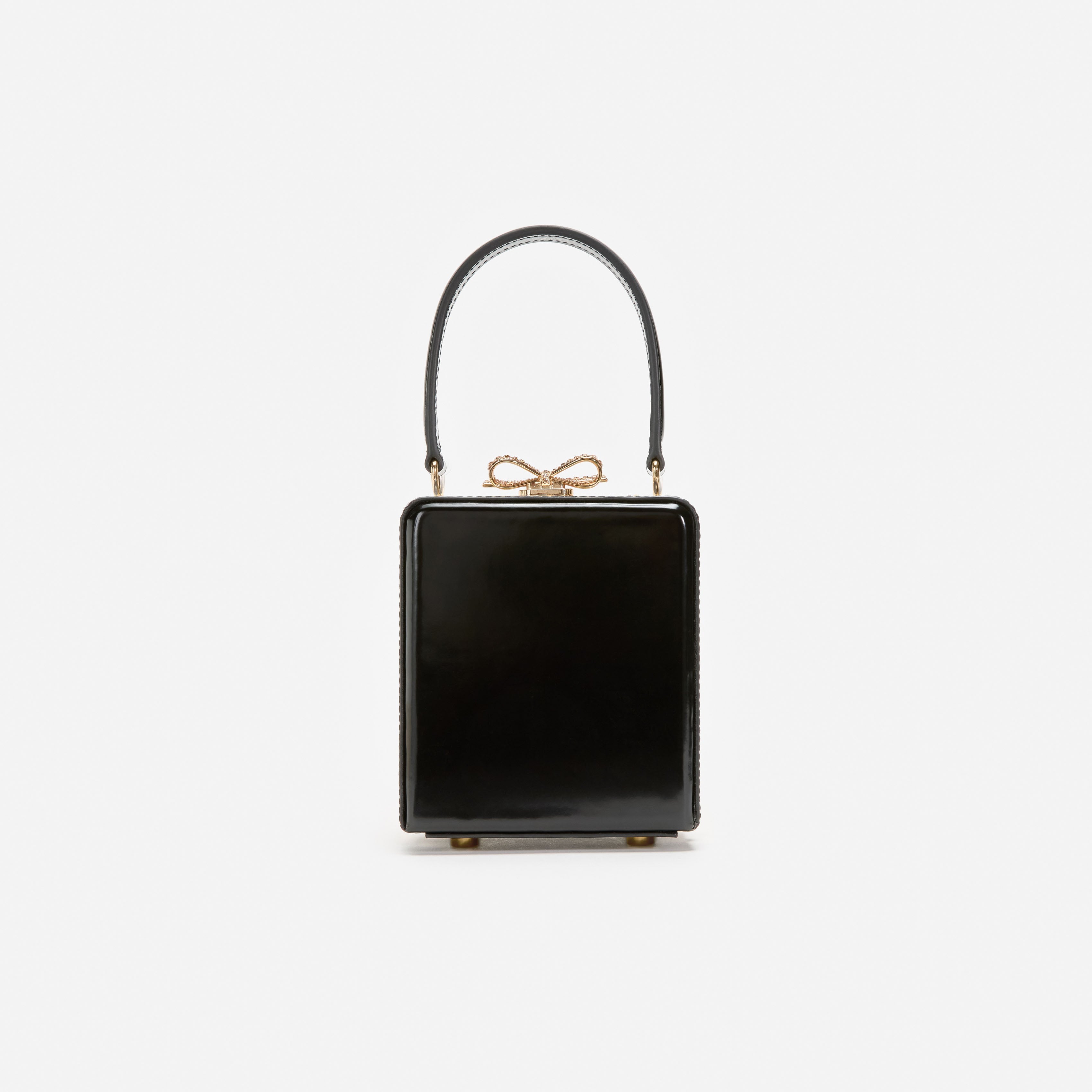 Gold Crystal Micro Bag