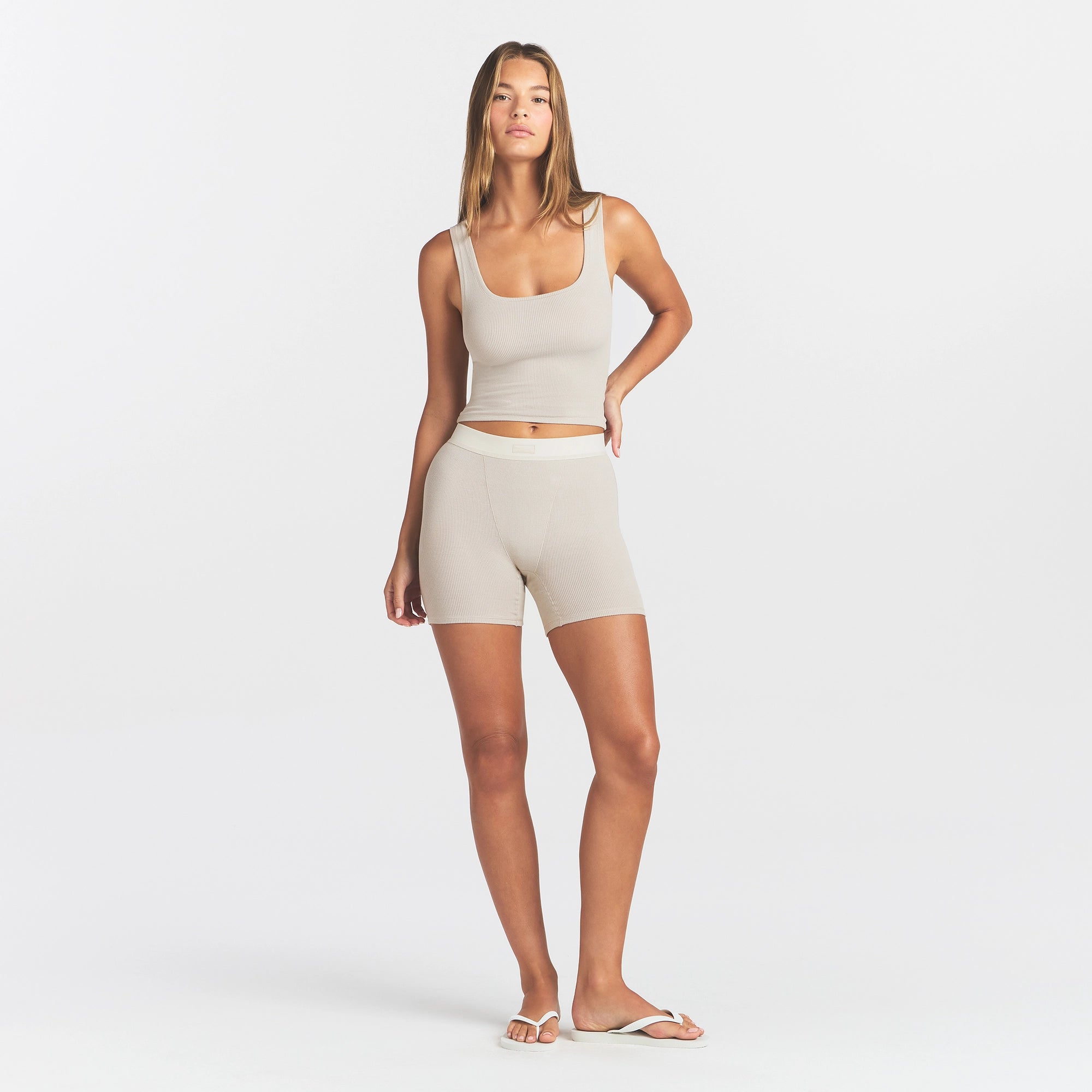 Cotton Rib Boxer