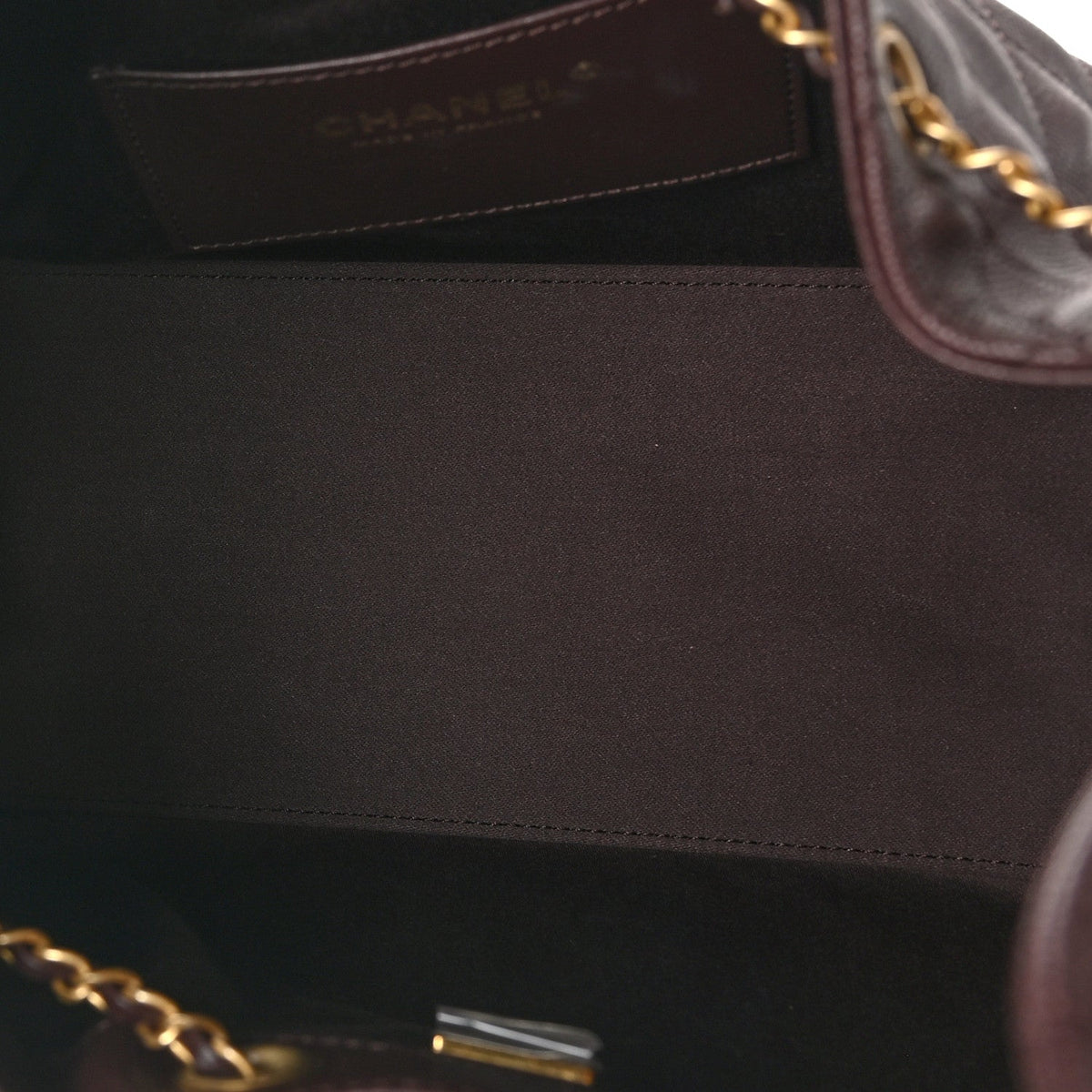 Chanel Caviar Quilted Small Chanel 25 Handbag Dark Brown