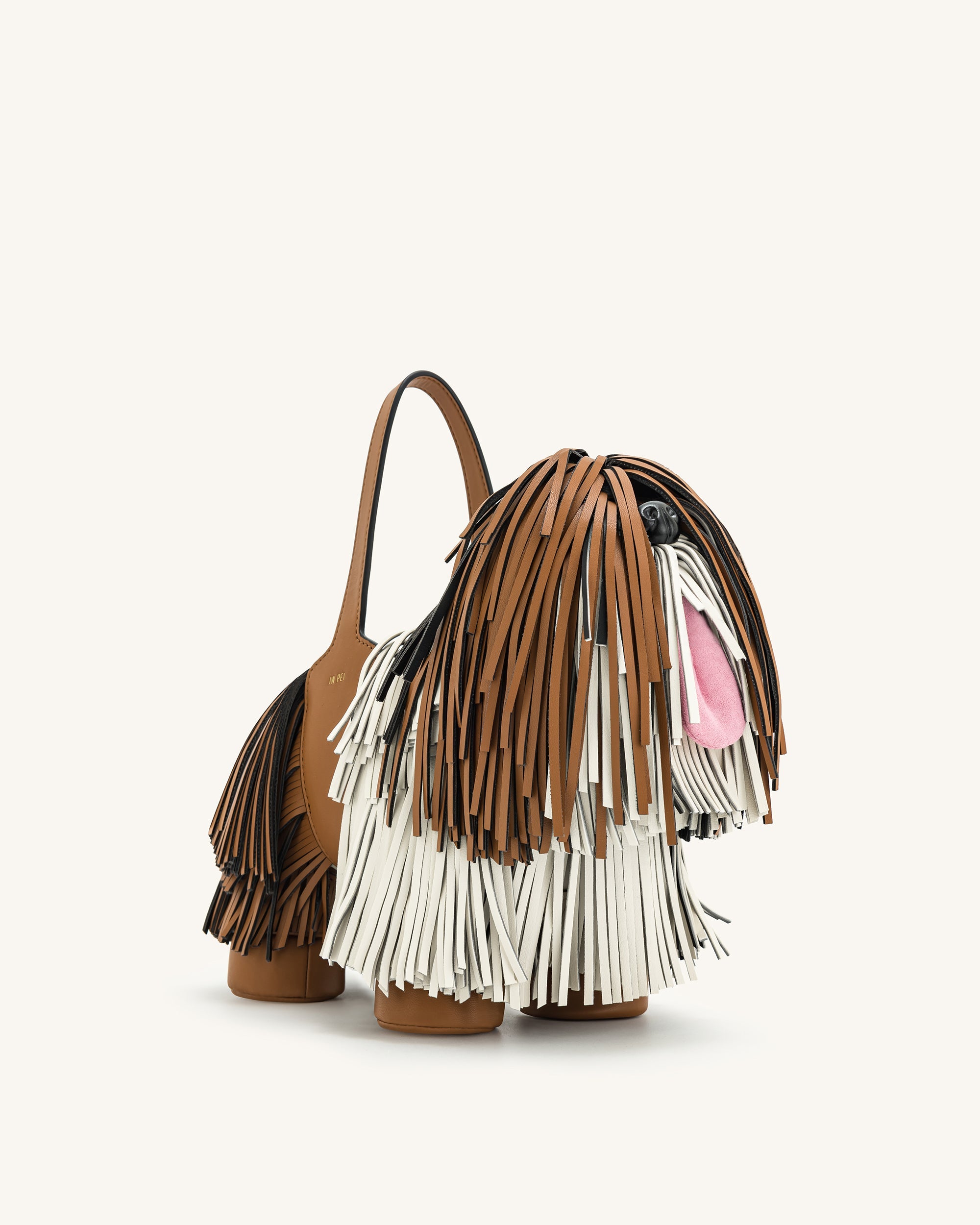 Nita Puppy Shape Handbag - Gray