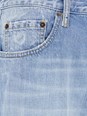 Dsquared2 'Bro' Blue Jeans with Faded Effect and Logo Patch on the Back in Denim Man