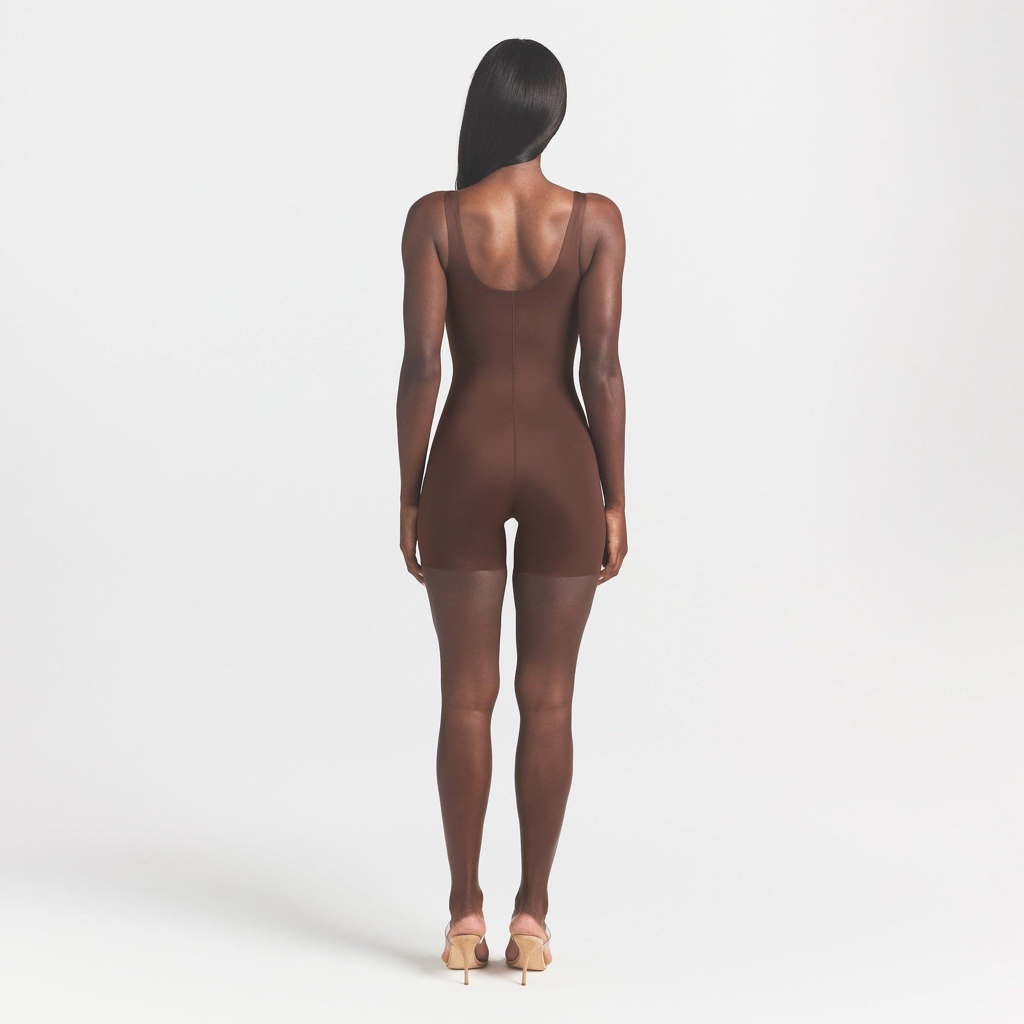Cool Shapewear Mid Thigh Bodysuit
