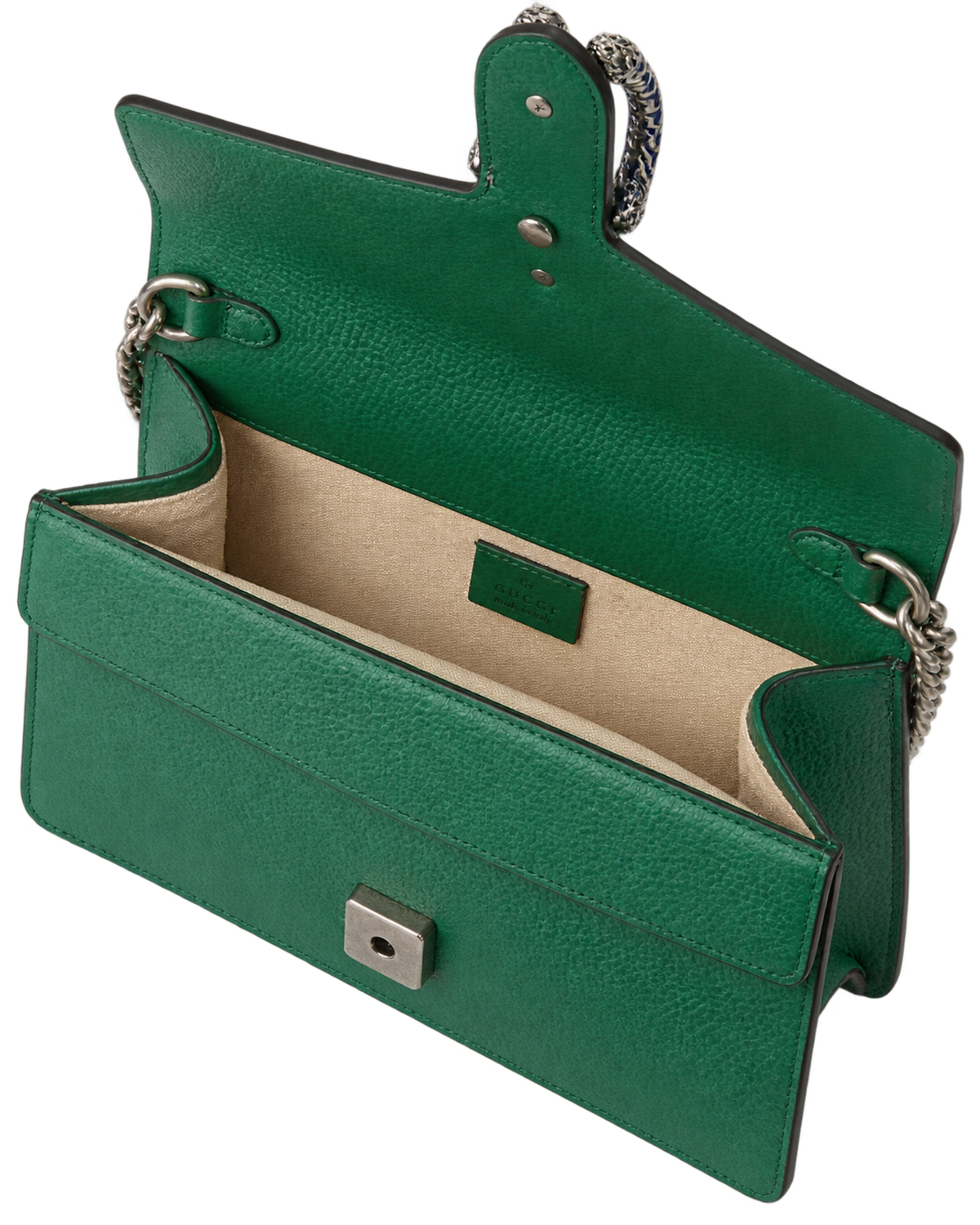 Dionysus Medium Green Shoulder Bag