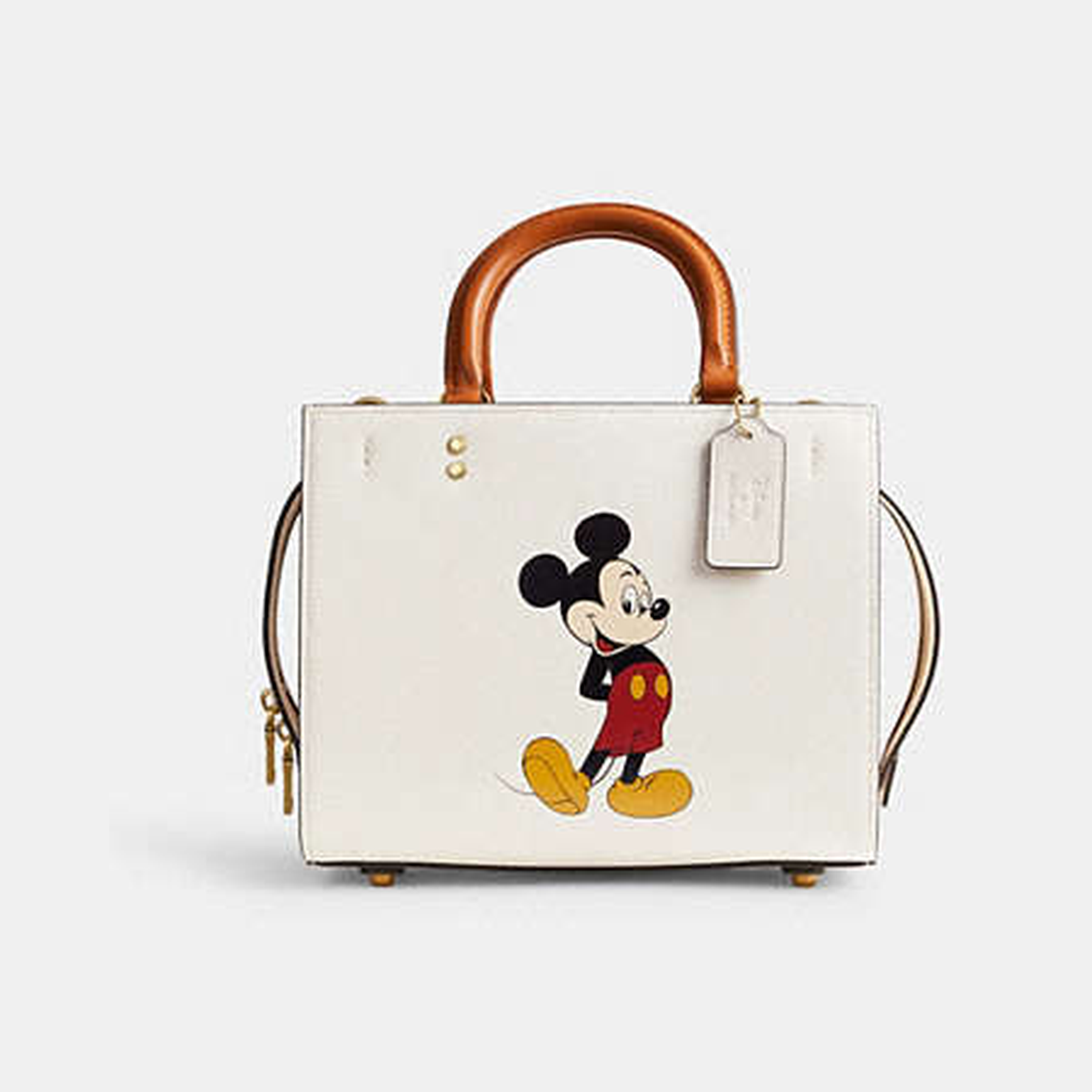 Disney X Coach Rogue Bag 25 With Mickey Mouse