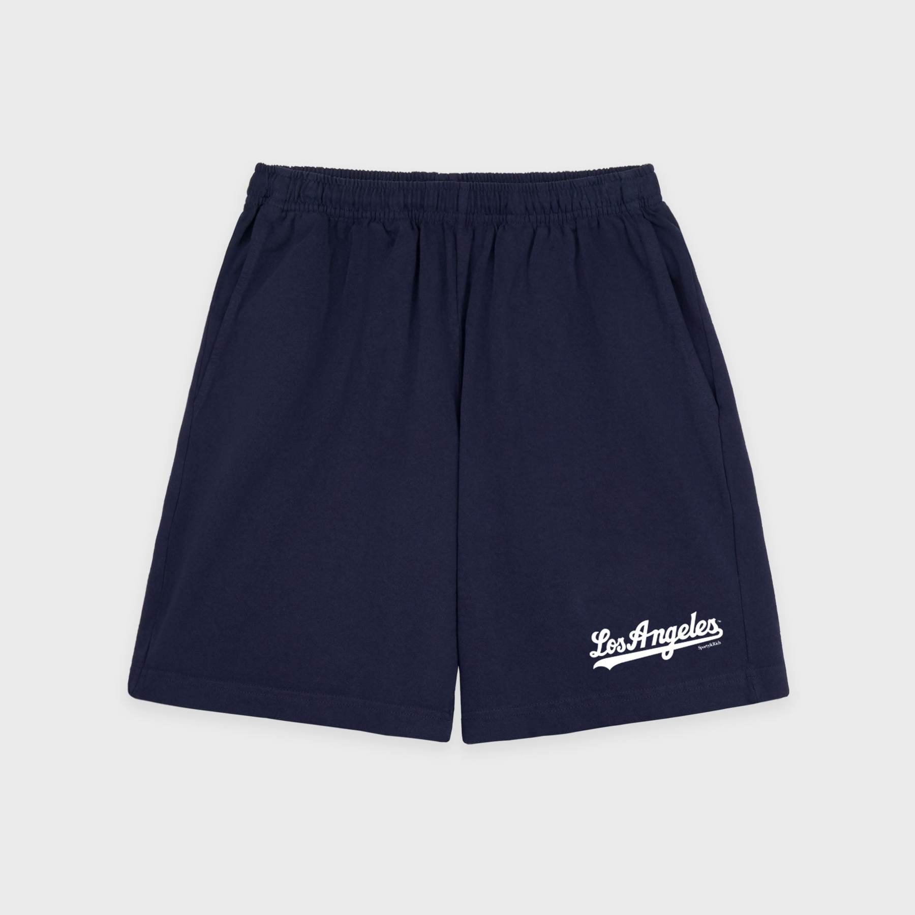 Dodgers Gym Short - Navy/White