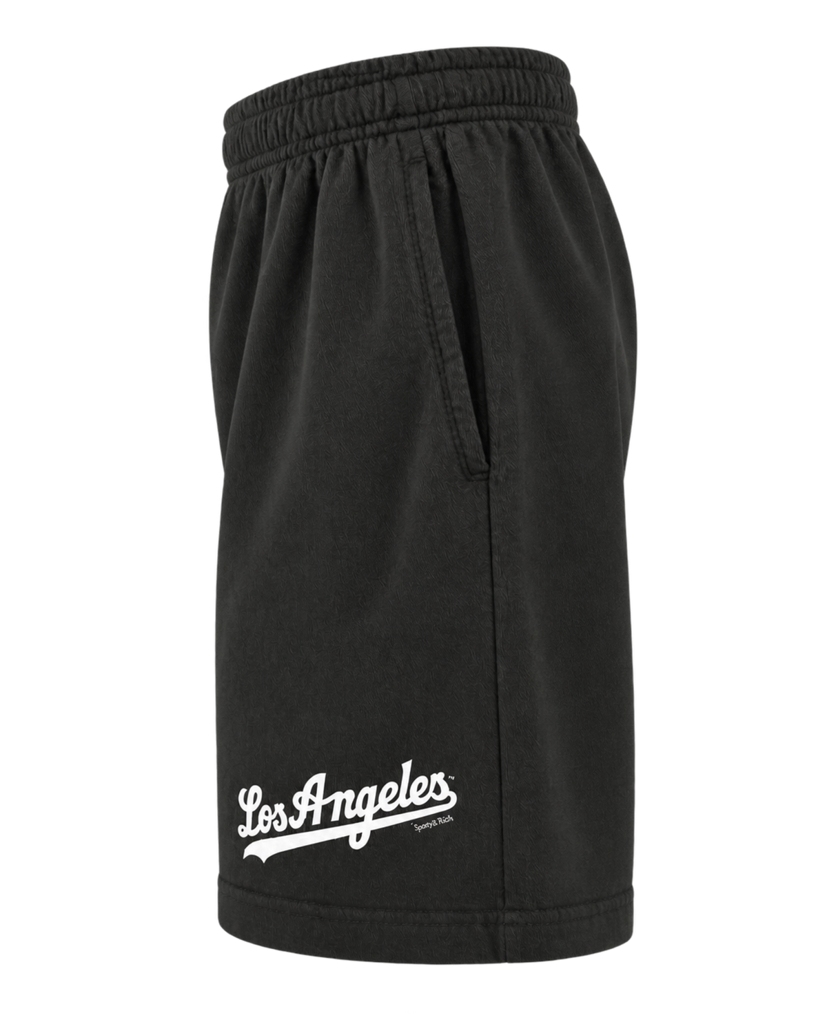 Dodgers Gym Short - Faded Black/White