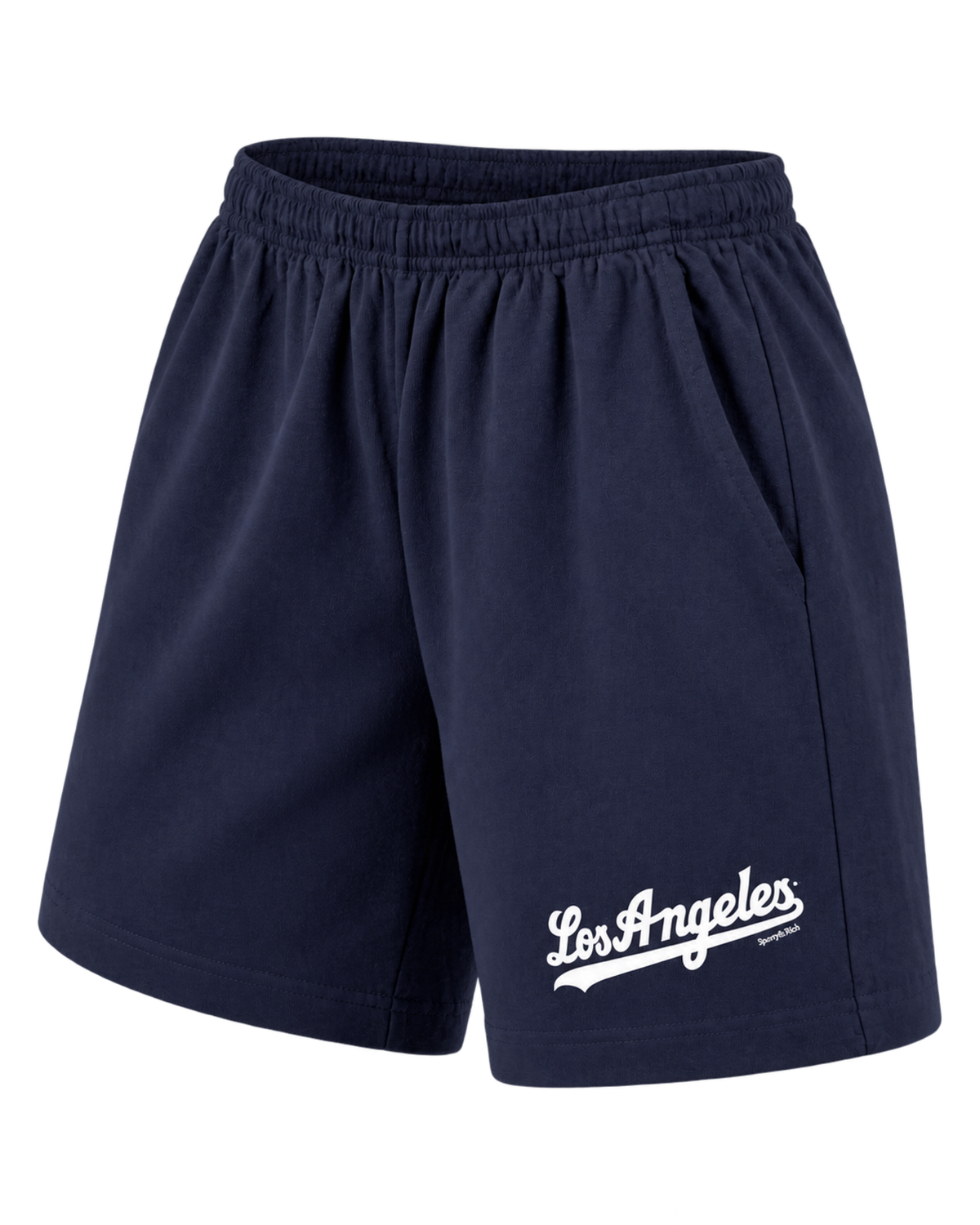 Dodgers Gym Short - Navy/White