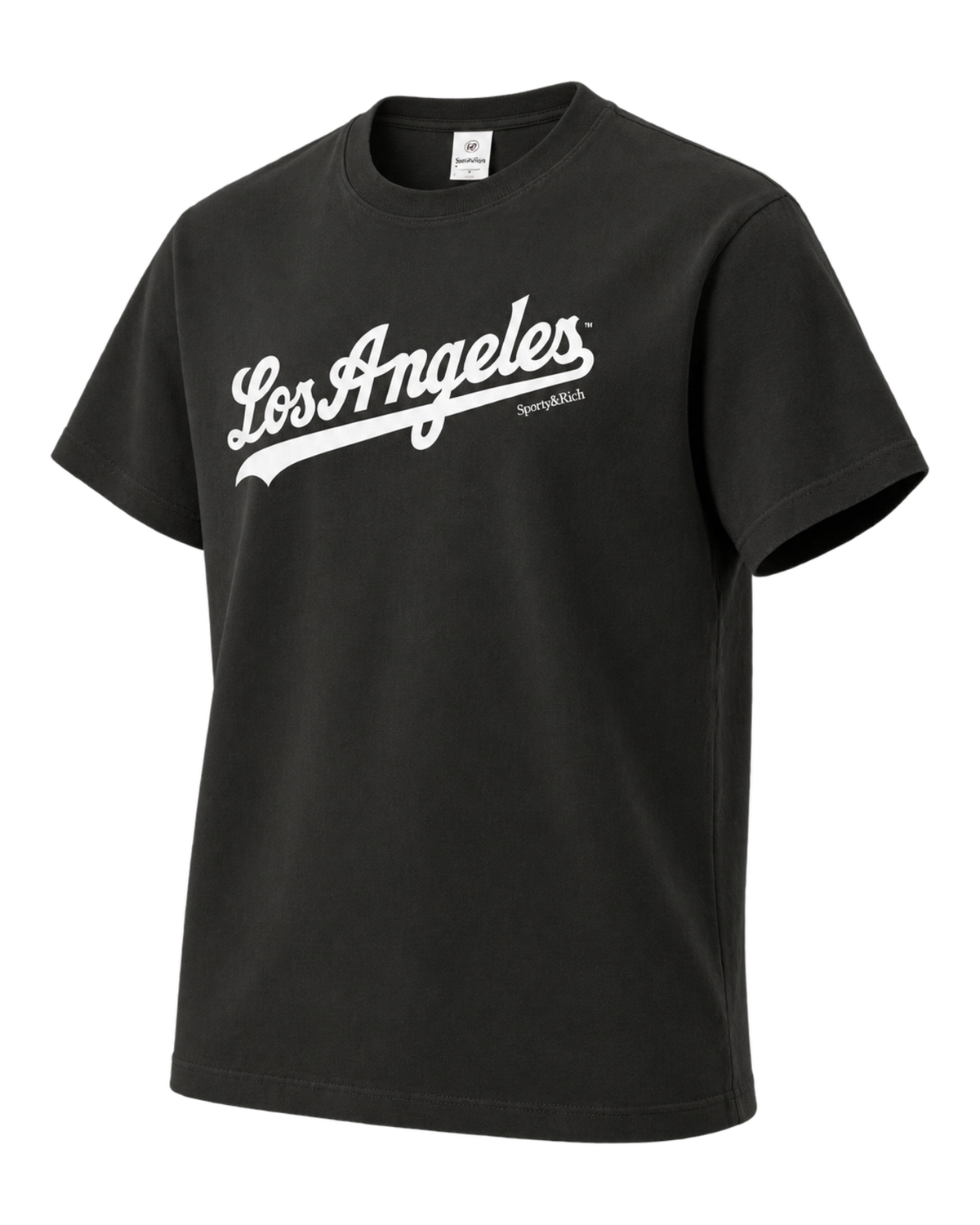 Dodgers T-Shirt - Faded Black/White