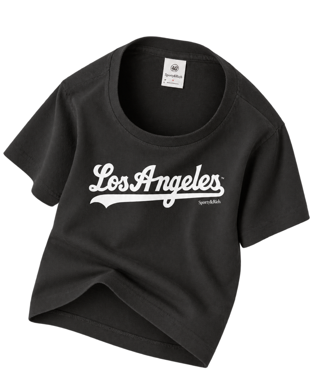 Dodgers T-Shirt - Faded Black/White