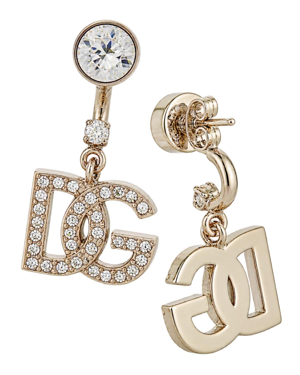 Dolce&Gabbana DG embellished earrings