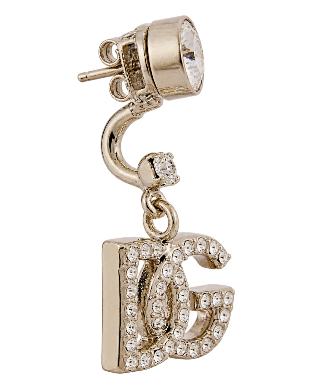 Dolce&Gabbana DG embellished earrings