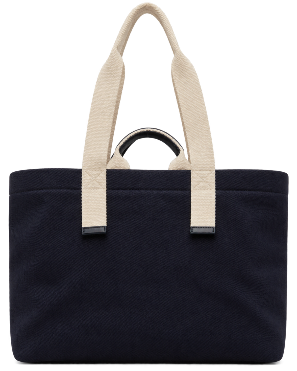 Dolce&Gabbana Navy Printed Drill Holdall Tote