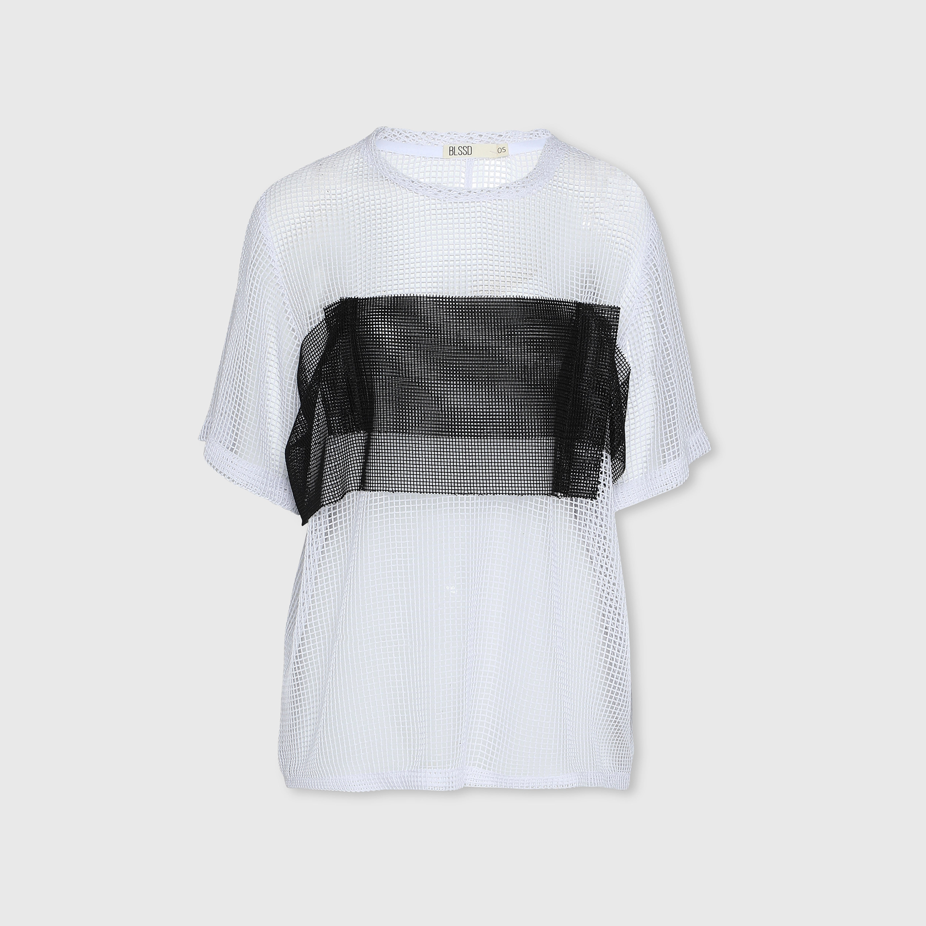 DOUBLE MESH BANDAGE TEE