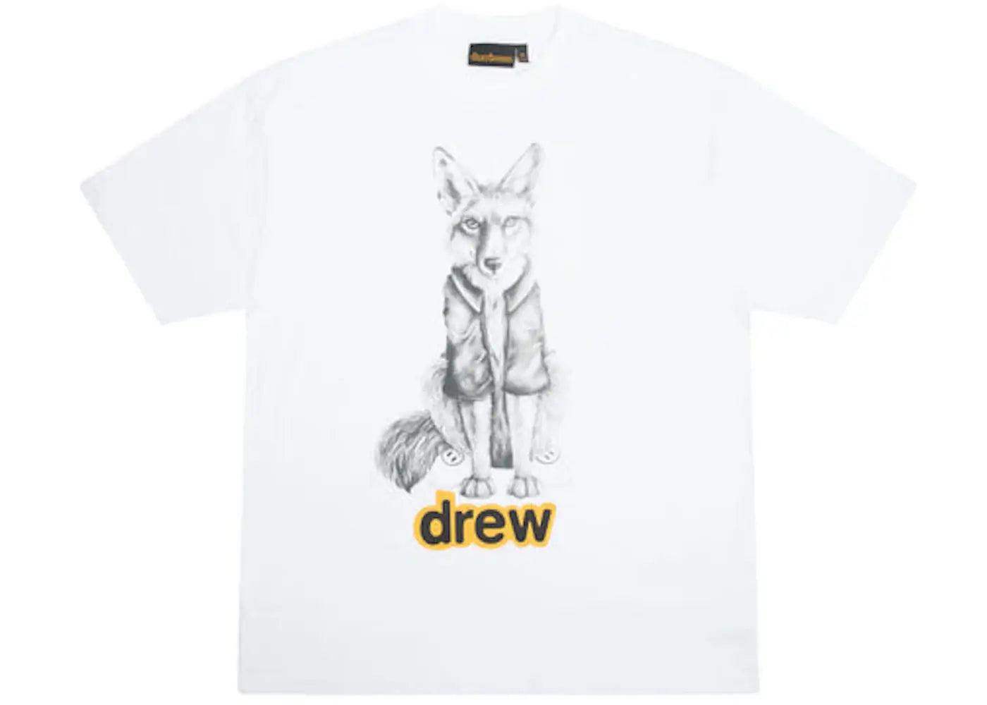 Drew Drew Tee - Real Fernand White - Size: XS T-Shirts | Shop From The Mirage