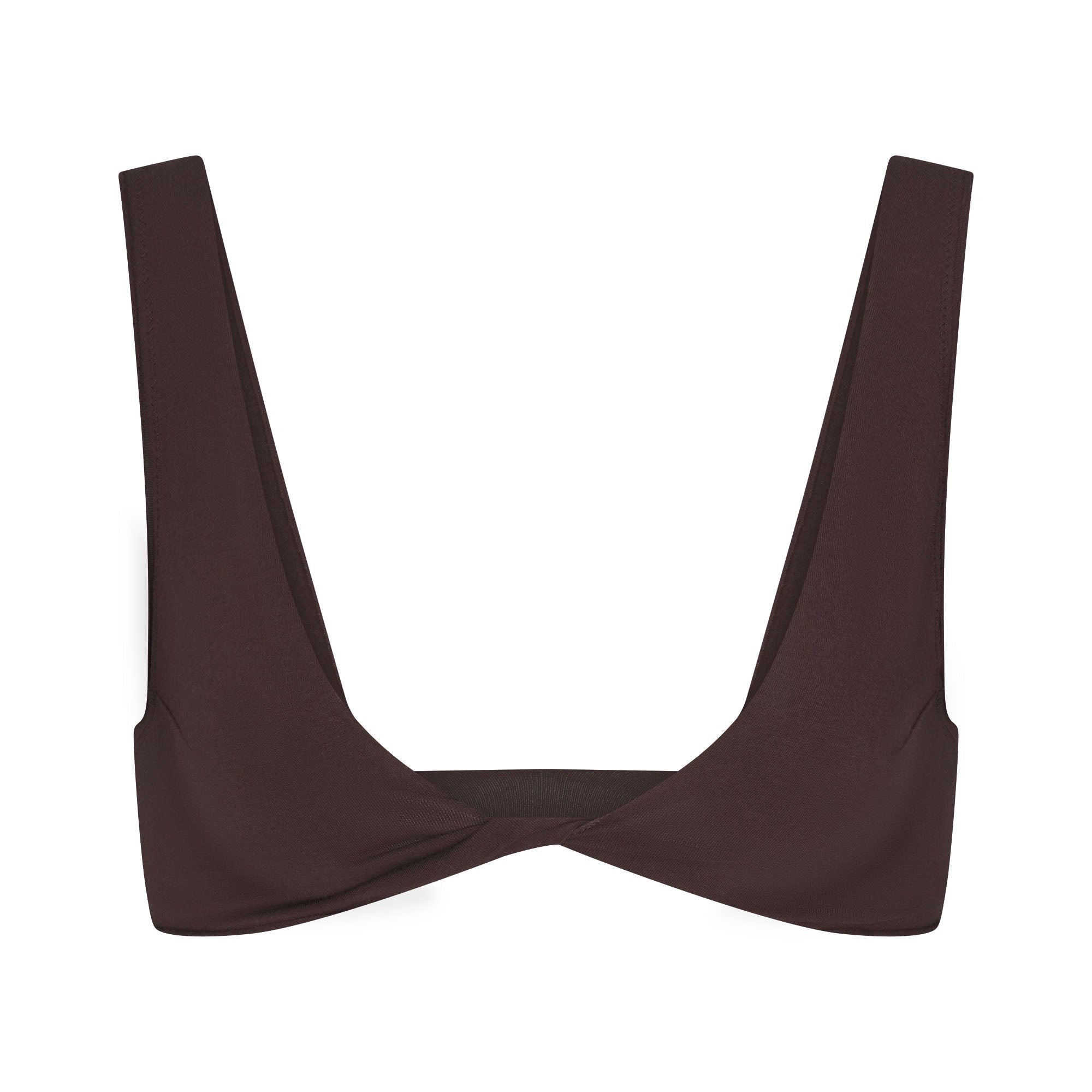 Raw Edge Micro Plunge Bralette