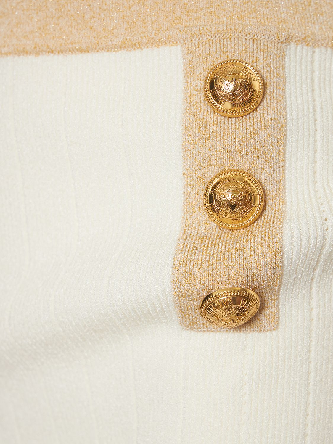 Balmain Balmain Viscose knit mini skirt - Size: XS Skirts | Shop From The Mirage