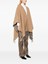 Valentino Fringed double poncho