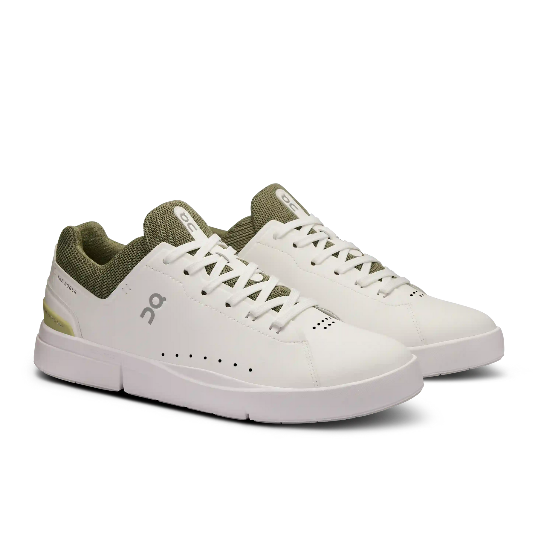 The Roger Advantage White Olive On Running