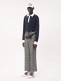 Valentino Blue Knitted Polo Shirt with Patch Pocket on the Chest in Cotton Man