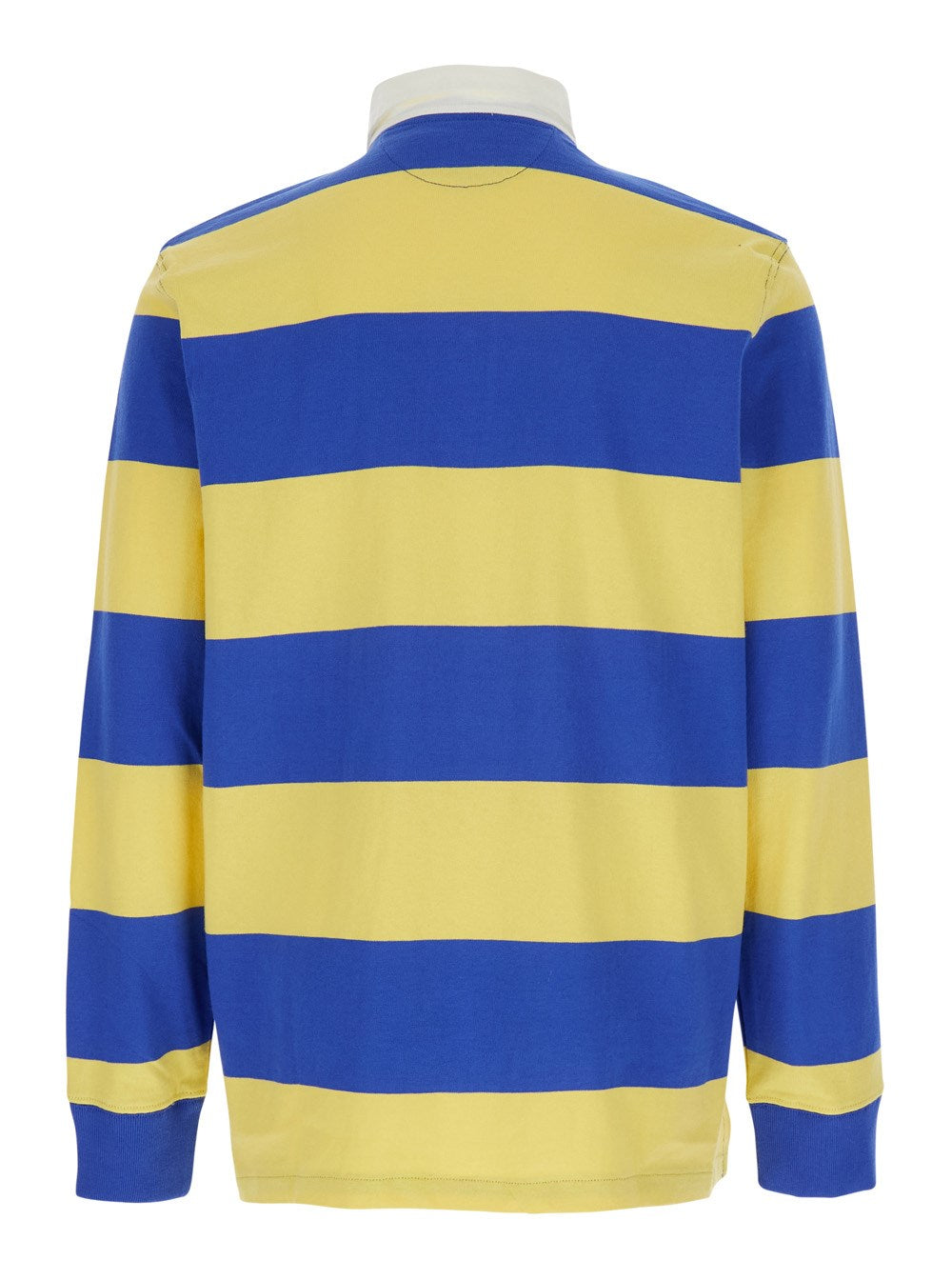 Polo ralph lauren "Rugby Classic Fit" Multicolor Polo Shirt with Pony Embroidery on the Front and All-Over Striped Motif in Cotton Man