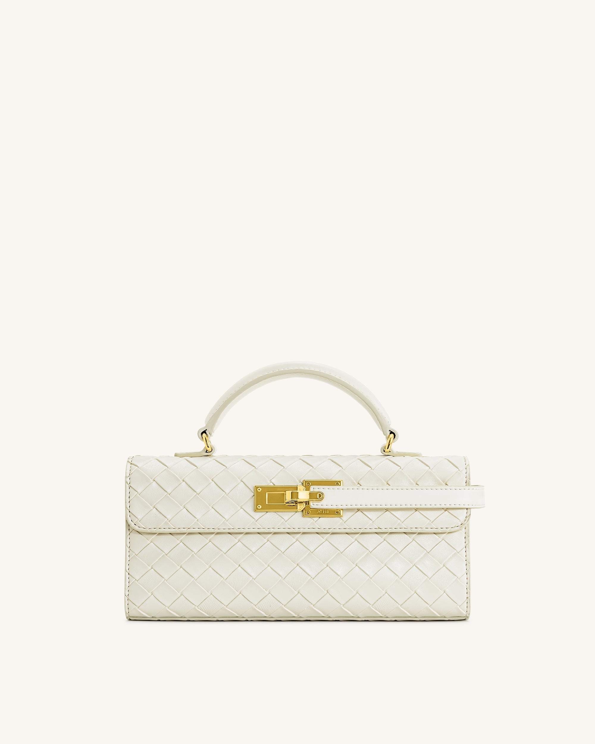 Keyla Weave Texture Top Handle Bag - Pink